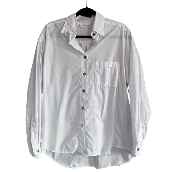 Bryn Walker Ashley Shirt in White size Medium - Picture 3 of 11